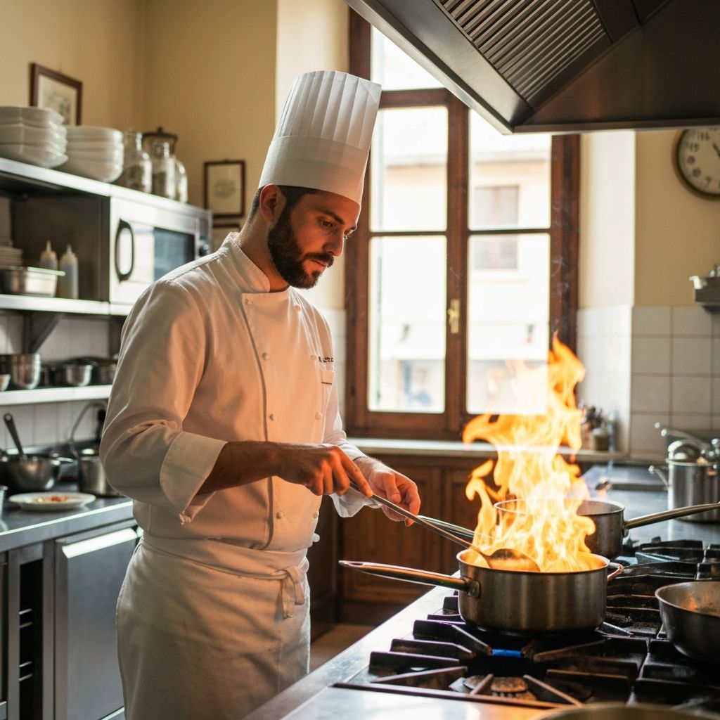 Шеф готовит