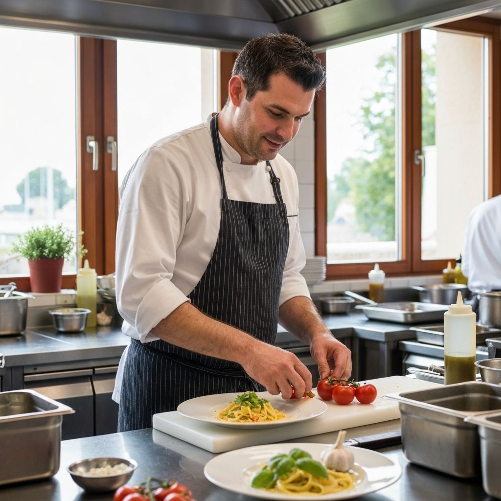 Шеф-повар за работой